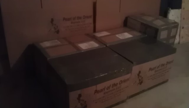 Balikbayan Boxes awaiting Shipment
